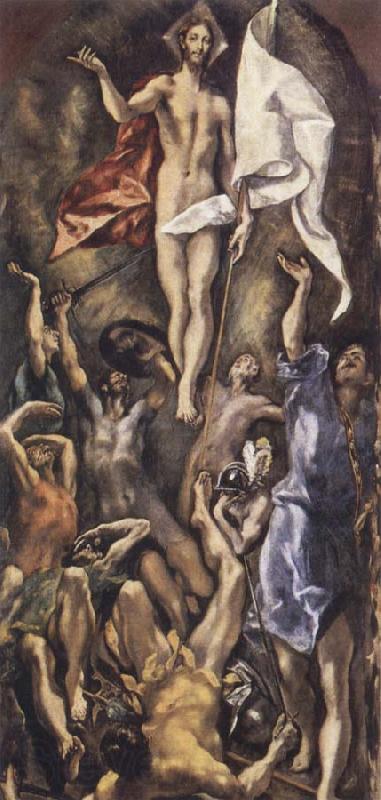 El Greco The Resurrection Spain oil painting art